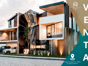 VENTA DE CASA NUEVA CON RECAMARA EN PLANTA BAJA EN LOMAS DE ANGELOPOLIS