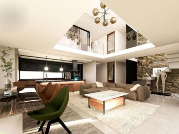 VENTA DE CASA NUEVA CON RECAMARA EN PLANTA BAJA EN LOMAS DE ANGELOPOLIS