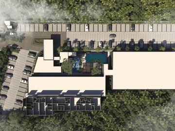 LUSSO APARTMENTS || EXCLUSIVOS DEPARTAMENTOS DE LUJO MUY BIEN UBICADOS AL NORTE DE LA CIUDAD DE MERIDA EN TEMOZON NORTE, A 10 MINUTOS DEL PERIFERICO