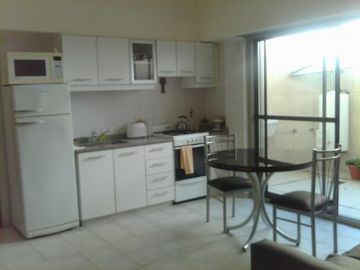 Caballito 1amb Planta Bajo PATIO Edificio con Quincho y Pileta
