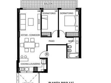 VENTA DEPARTAMENTO 3 AMBIENTES PARQUE CHACABUCO