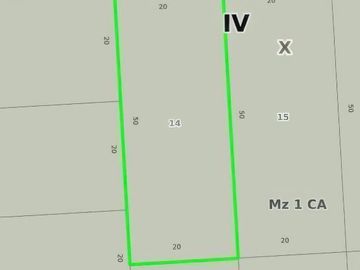 Terreno en venta - 1.000mts2 - San Bernardo Del Tuyú