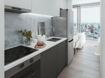 Departamento en venta - 1 dormitorio- Balcón - 45mts2 - Microcentro, La Plata-pozo-emprendimiento
