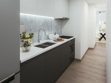 Departamento en venta - 1 dormitorio- Balcón - 45mts2 - Microcentro, La Plata-pozo-emprendimiento