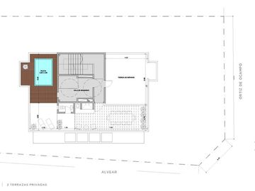 Departamento dos ambientes con cochera en venta en Quilmes Klover Ocampo.