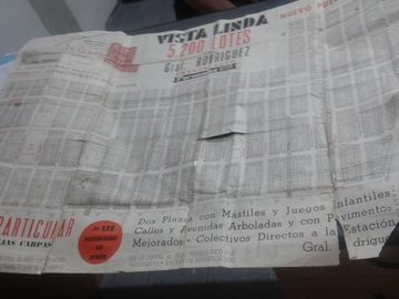 GENERAL RODRIGUEZ 2 LOTES 300 M2 C/U JUNTOS O SEPARADOS