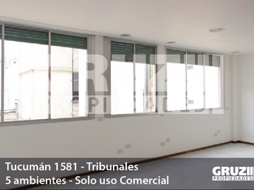 Depto 5 ambientes en alquiler - Tribunales