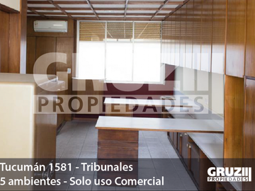 Depto 5 ambientes en alquiler - Tribunales