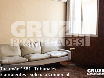 Depto 5 ambientes en alquiler - Tribunales