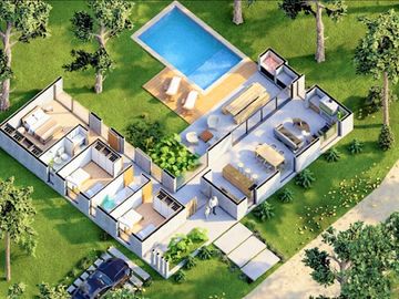 HERMOSA CASA DE 4 AMBIENTES A ESTRENAR BARRIO NAYADES