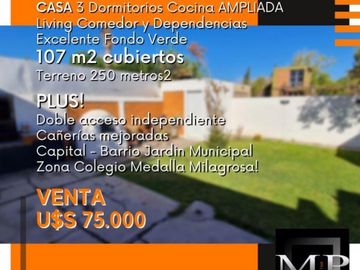 VENTA Casa Ampliada Municipal Zona Medalla Milagrosa