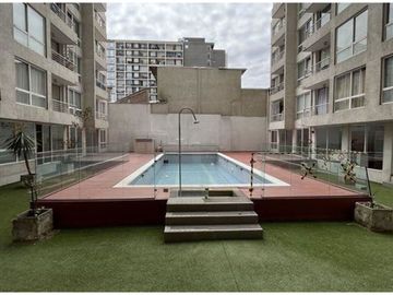 GRAN PRECIO Y SIN PIE Depto de 1D1B en Vicuña Mackenna, Piso 2, Santiago Centro