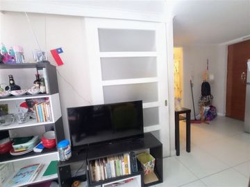 GRAN PRECIO Y SIN PIE Depto de 1D1B en Vicuña Mackenna, Piso 2, Santiago Centro