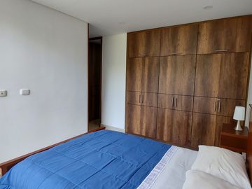 En venta apartamento amoblado en Ricaurte, Conjunto Almendro, Hacienda Peñalisa