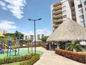 En venta apartamento amoblado en Ricaurte, Conjunto Almendro, Hacienda Peñalisa