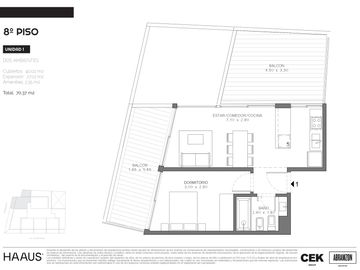 HAAUS II - Palermo Soho - Edificio Full amenities - Financiación - 2 ambientes