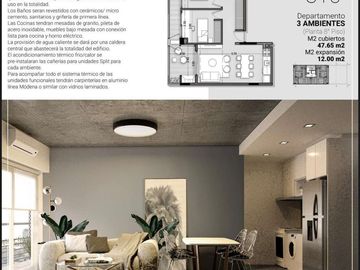 Departamento residencial de 3amb financiado