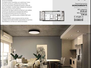 Departamento residencial de 3amb financiado