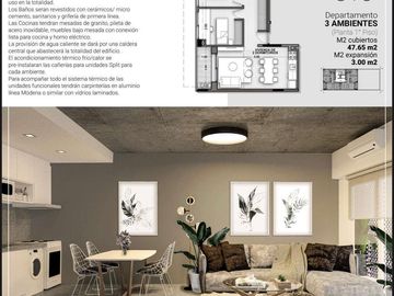 Departamento residencial de 3amb financiado