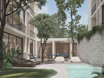 AMPLIO DEPARTAMENTO A ESTRENAR EN CHUBURNA DE HIDALGO, EN MERIDA, YUCATAN.