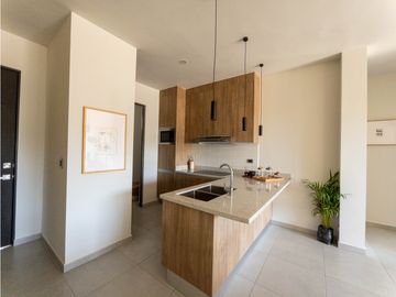 nuevo departamento en venta en Los Cabos, 2 recamaras, 2 baños, alberca climatizada, cerca de hotel diamante cabo san lucas