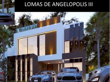 VENTA DE HERMOSA RESIDENCIA CON ROOF GARDEN EN LOMAS DE ANGELOPOLIS PARQUE QUINTANA ROO