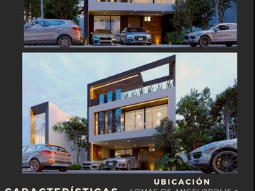 CASA EN PRE-VENTA EN LOMAS DE ANGELÓPOLIS PUEBLA(SAN ANDRÉS CHOLULA)MACERNS