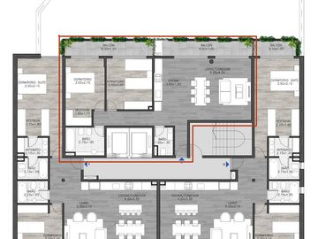 Departamento en venta 2 dormitorios a estrenar centro Rosario