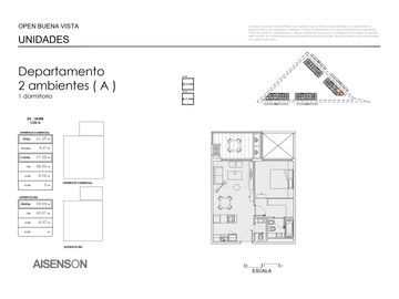 Venta Departamento 2 ambientes - Buenavista - San Fernando