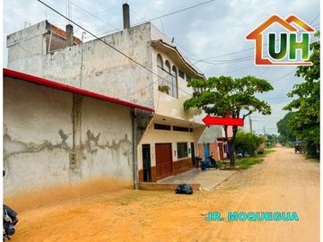 00642 - VENTA CASA PUCALLPA + 03 MINIDEPARTAMENTOS - A.C 390 M2