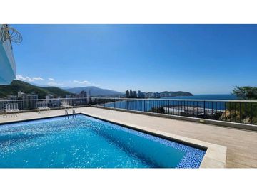 Apartamento amoblado con vista al mar - 005 R