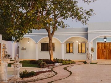 Casa en Caucel Merida en venta de una planta.