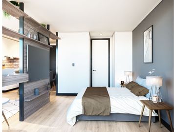 OPORTUNIDAD!! Cesión de Promesa Depto 1D1B con Patio en Edificio Metra View, Ñuñoa