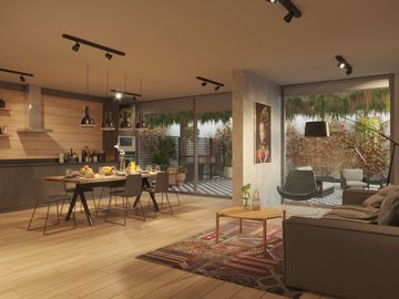 OPORTUNIDAD!! Cesión de Promesa Depto 1D1B con Patio en Edificio Metra View, Ñuñoa