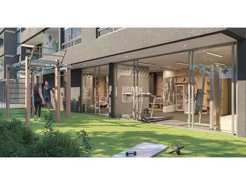 OPORTUNIDAD!! Cesión de Promesa Depto 1D1B con Patio en Edificio Metra View, Ñuñoa