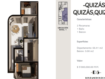 DEPARTAMENTO EN PREVENTA LISTO PARA ENTREGAR, ROMA SUR