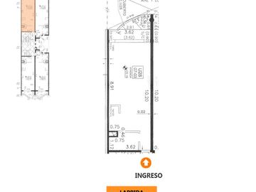 Departamento monoambiente en venta Martin
