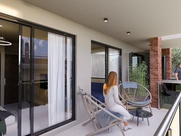 Ituzaingo 1227 - (06-01)-Departamento 2 dormitorios terraza exclusiva abasto rosario