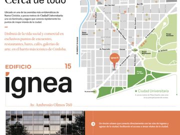 Nueva Cordoba 1 dormitorio y MEDIO - 56M2 Excelente calidad!