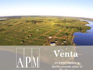 Terreno sobre el Río, Puerto Mbiguá, Ituzaingó, Corrientes