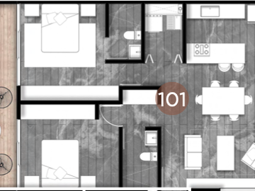 Departamento en venta en colonia San Pedro De Los Pinos.