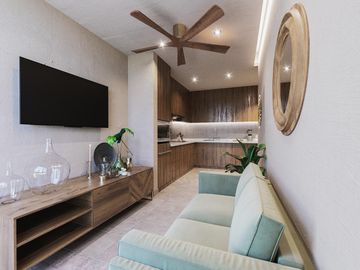 Departamento en  VENTA en PLAYA DEL CARMEN 55M2 (EDP)