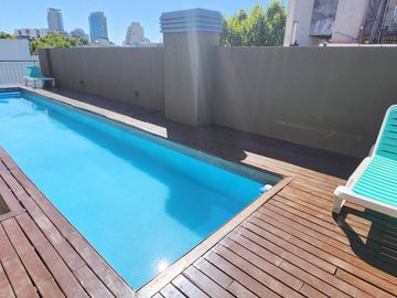 Departamento de 2 ambientes con 2 cocheras cubiertas en Palermo