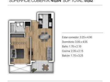 Departamento en venta en Zona Macrocentro, Rosario 1 dormitorio c/ amenities