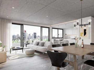 Departamento 4 ambientes con balcón aterrazado y parrilla - Emprendimiento premium - Amenities