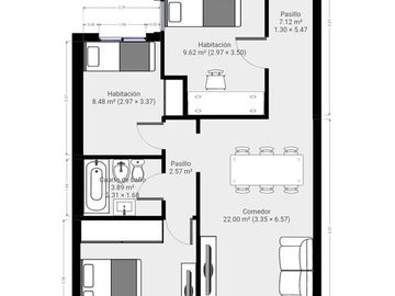 Departamento - Villa del Parque Pedro lozano y Campana inmejorable ubicación!!!! 4 amb frente con balcón