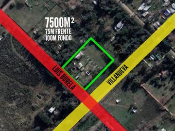 Terreno en venta - 7500mts2 - Virrey Del Pino