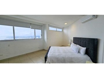 VENTA APARTAMENTO PENTHOUSE AMOBLADO PUNTA PACFICA PISO ALTO GANGA