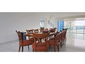 VENTA APARTAMENTO PENTHOUSE AMOBLADO PUNTA PACFICA PISO ALTO GANGA