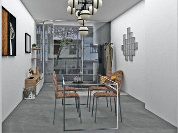 Departamento en  venta de 2 ambientes al frente con  balcón y  terrazapropia - San martin centro